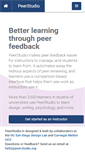 Mobile Screenshot of peerstudio.org